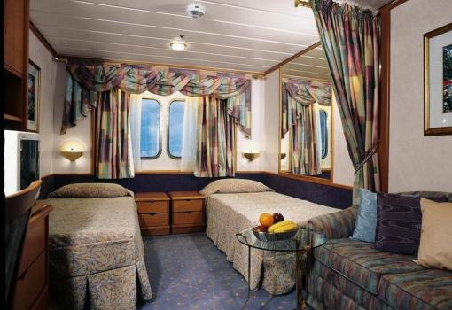Cabina exterior con ventana